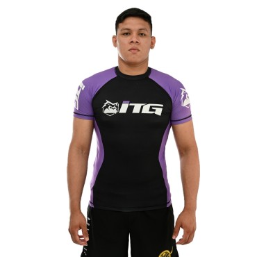 Rash Guards ITG  manga curta - Roxa