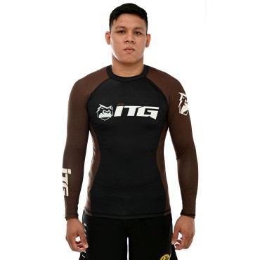 Rash Guards ITG  manga Longa - Marrom