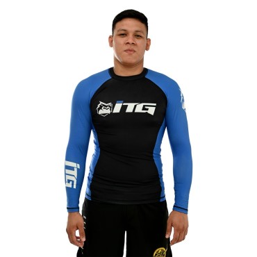 Rash Guards ITG  manga Longa - Azul