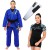 Kimono Feminino Green, Faixa BJJ, Macaquinho Blue  - AZUL