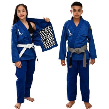 Kimono In The Guard, de Jiu Jitsu Infantil  -  Xadrez Azul
