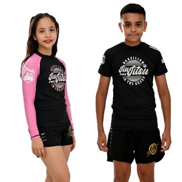 Kit 2 Rash Infantil, In The Guard, Camisa Termica Infantil