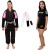 Kit In The Guard, Kimono Jiu Jitsu Infantil + Faixa BJJ com ponteira + Rash Guards - Preto