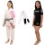 Kit In The Guard, Kimono Jiu Jitsu Infantil + Faixa BJJ com ponteira + Rash Guards - Branco