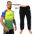 Rash Seleção Masculina + Calça Jiu Jitsu Avulsa In The Guard -  Preto