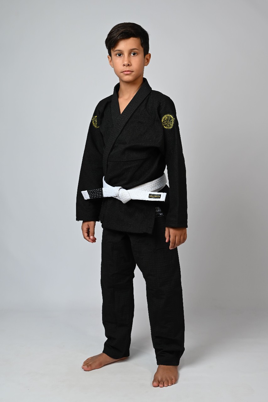 Kimono Infantil In The Guard New Preto