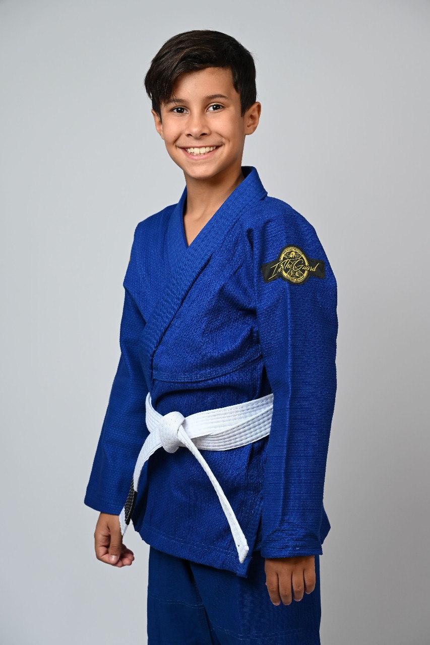 Kimono Infantil In The Guard New Azul