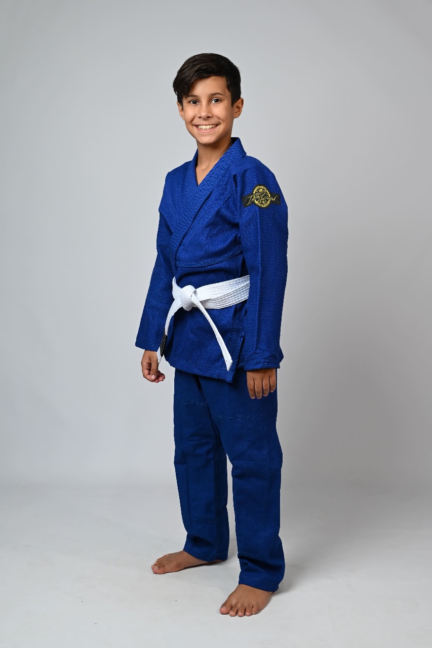 Kimono Infantil In The Guard New Azul