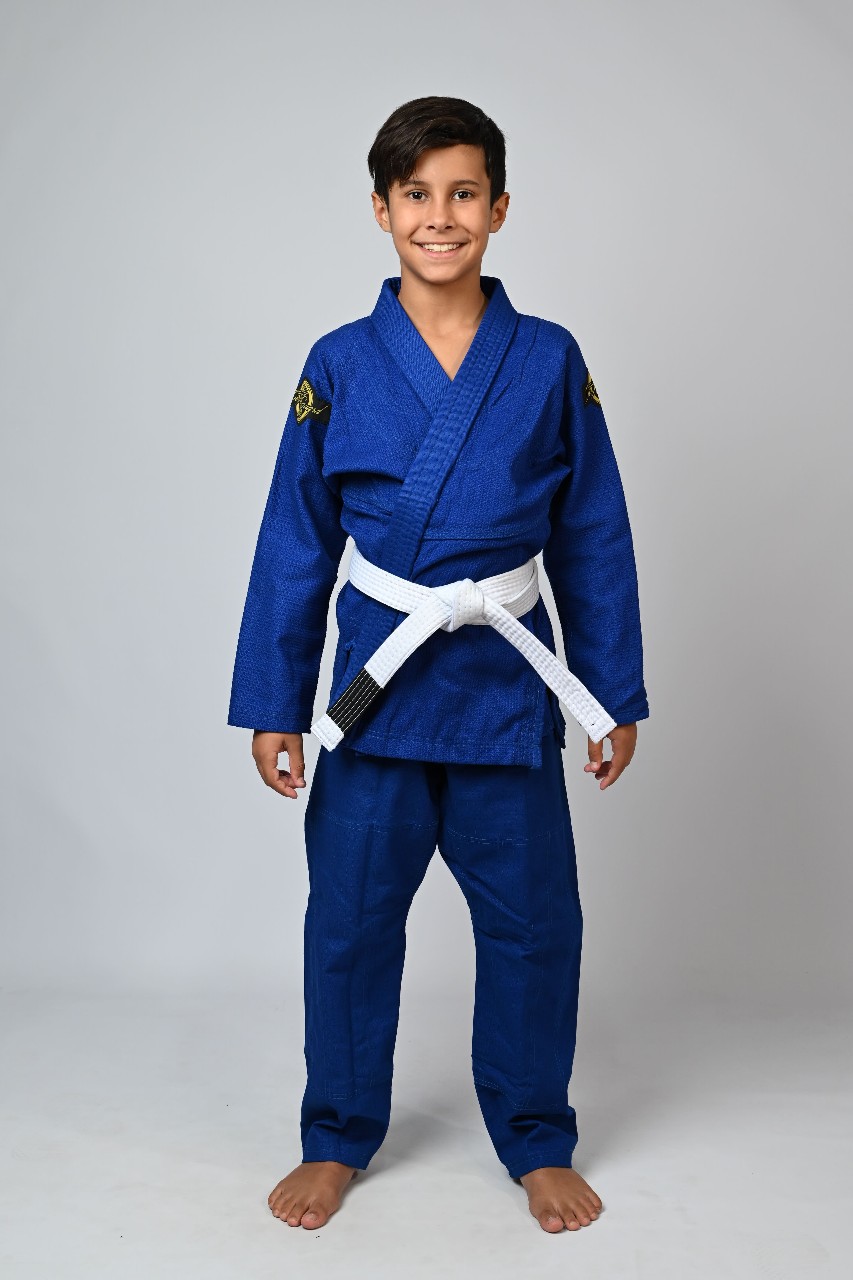 Kimono Infantil In The Guard New Azul