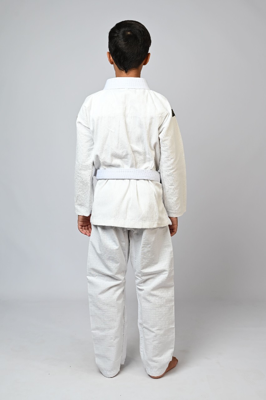 Kimono Infantil In The Guard New Branco