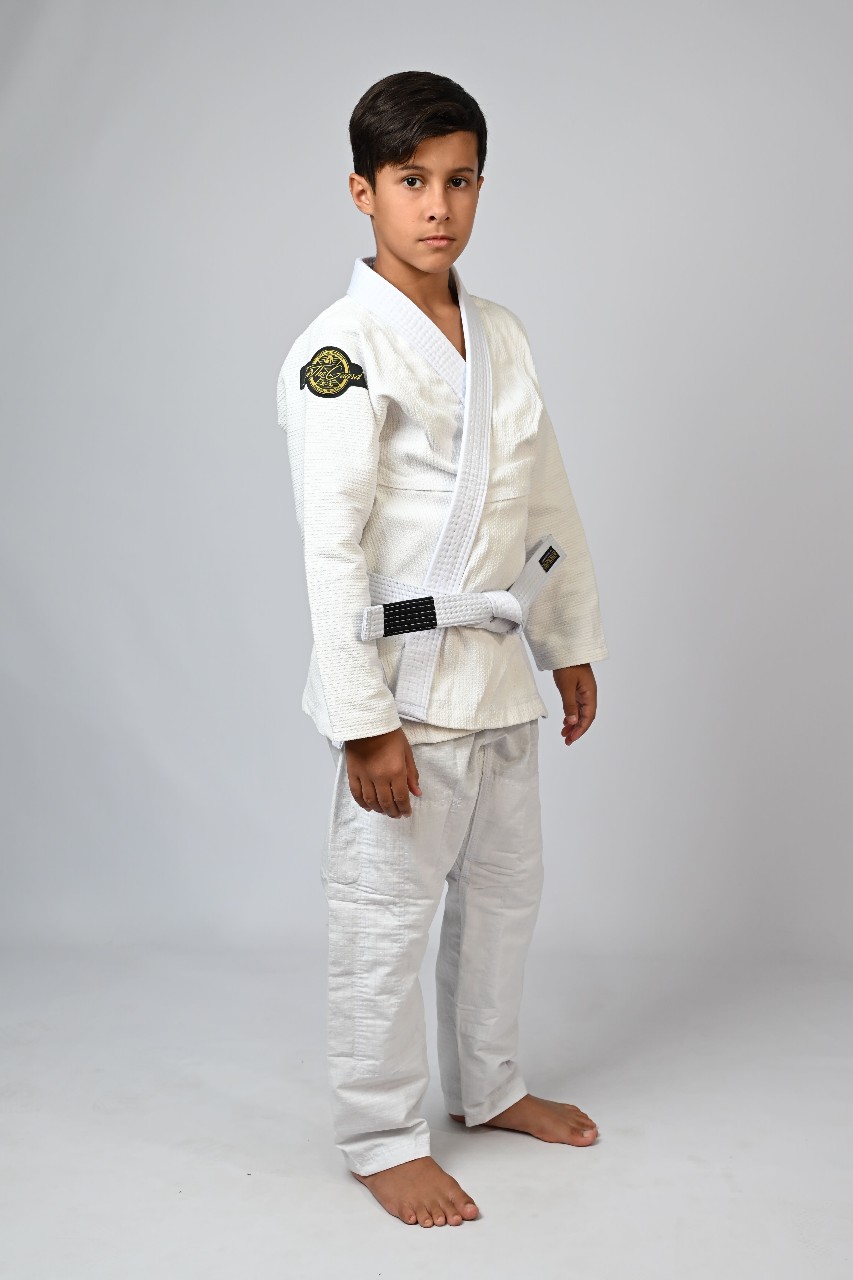 Kimono Infantil In The Guard New Branco