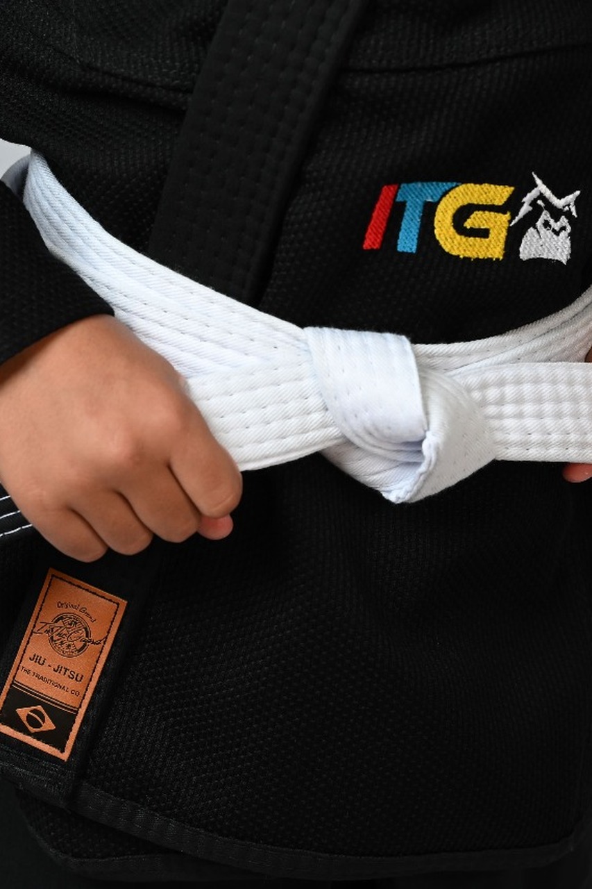 Kimono Infantil In The Guard Colors Preto