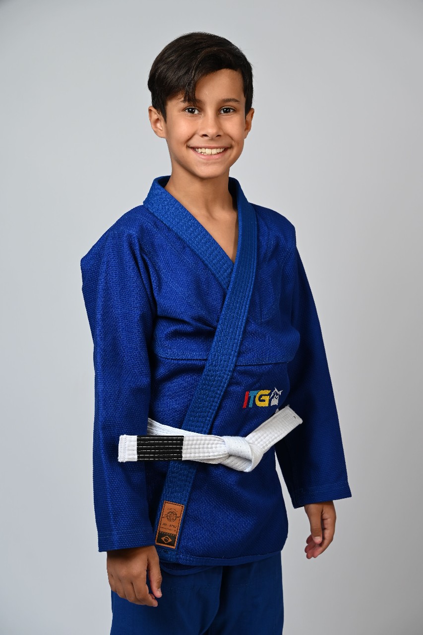 Kimono Infantil In The Guard Colors Azul