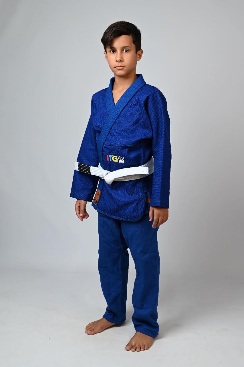 Kimono Infantil In The Guard Colors Azul