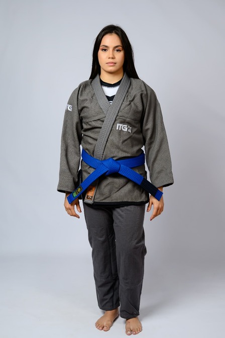 Kimono In The Guard Feminino Chumbo Pró
