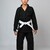 Kimono Infantil In The Guard Liso Preto