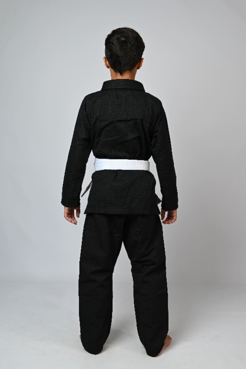 Kimono Infantil In The Guard Liso Preto