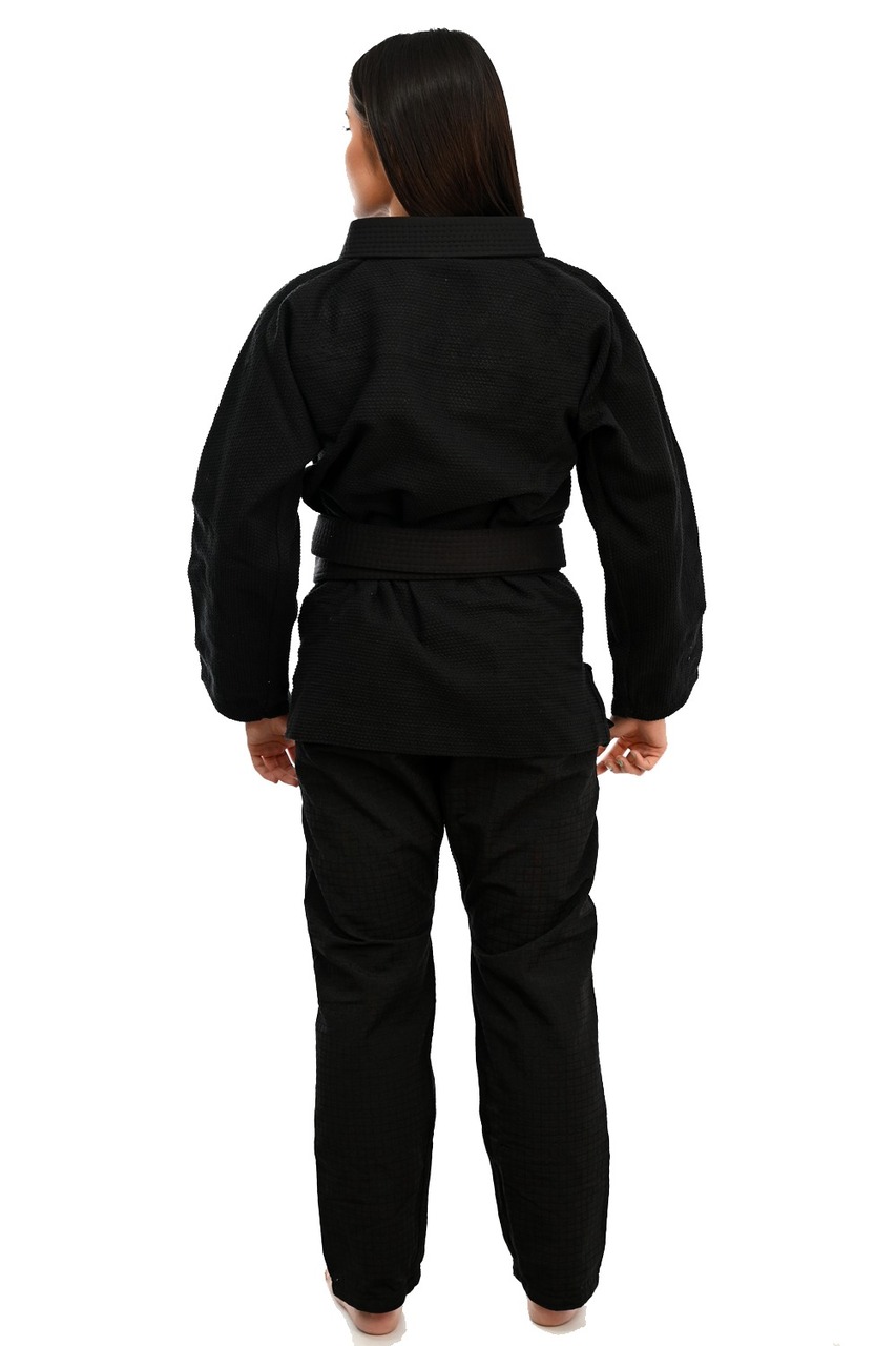 Kimono In The Guard Feminino Liso Preto