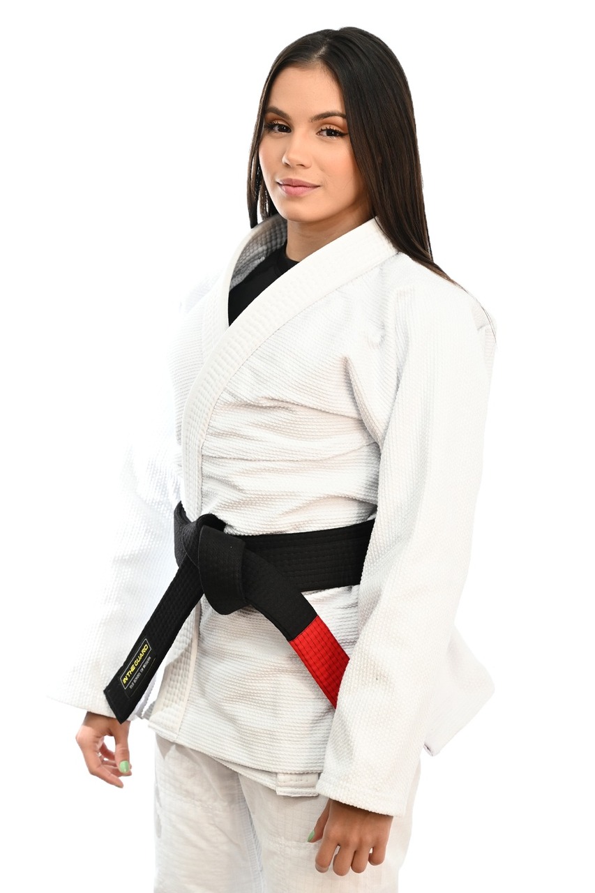 Kimono In The Guard Feminino Liso Branco