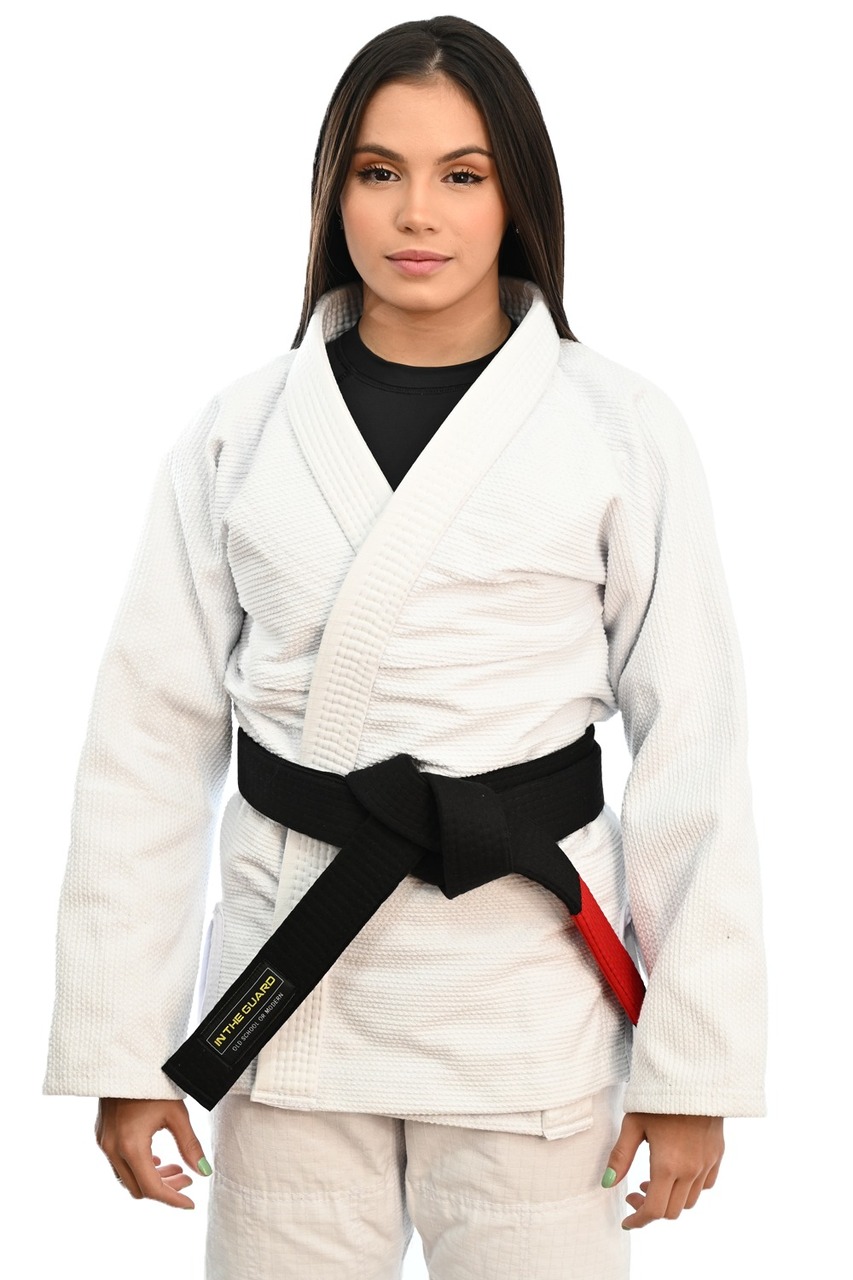 Kimono In The Guard Feminino Liso Branco