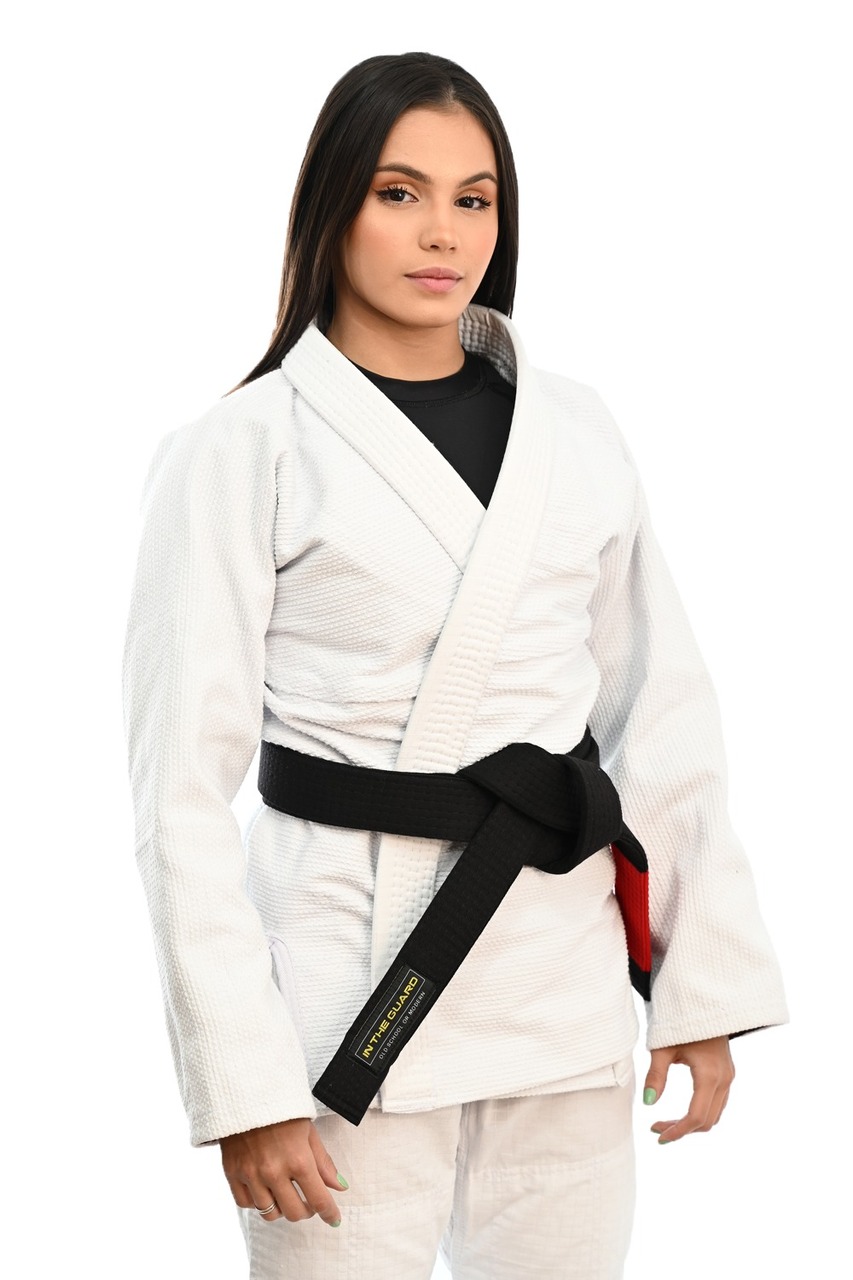 Kimono In The Guard Feminino Liso Branco