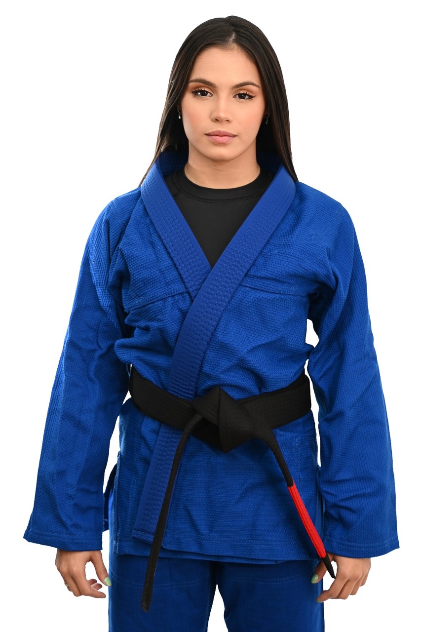 Kimono In The Guard Feminino Liso Azul