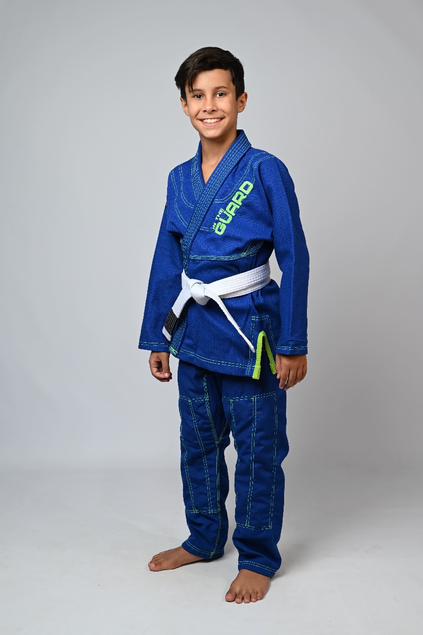 Kimono Infantil In The Guard Green Azul
