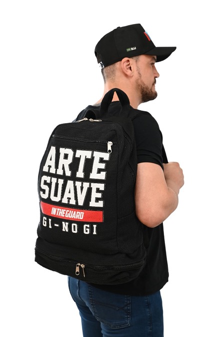 Mochila Arte Suave Preta