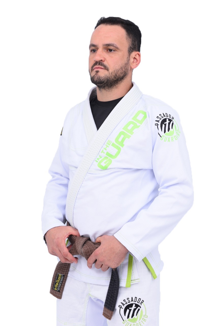 Kimono In The Guard Jiu-Jitsu Green Branco OUTLET