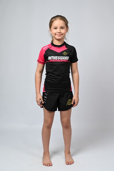 Rash Guard Infantil Feminina Team ITG Pink
