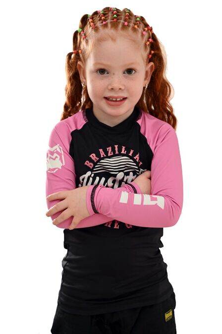 Rash Guard Infantil Feminina Pink