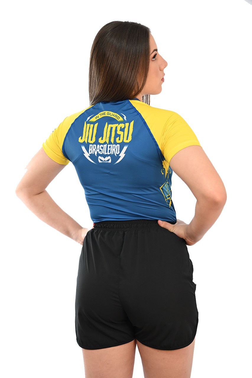Rash Guard Feminina Seleção Azul