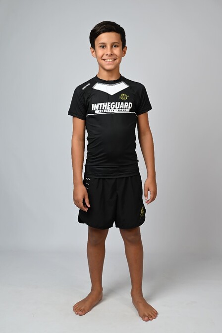 Rash Guard Infantil Team ITG Preto
