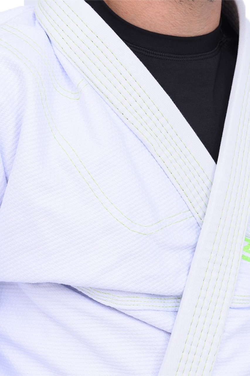 Kimono In The Guard Jiu-Jitsu Green Branco OUTLET