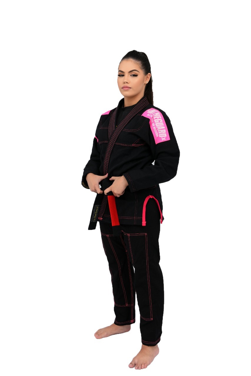 Kimono In The Guard Feminino Pink OUTLET Preto