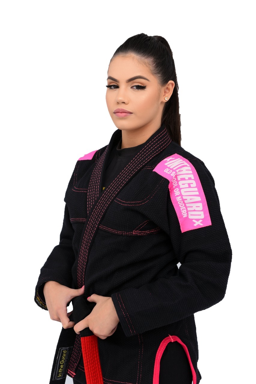 Kimono In The Guard Feminino Pink OUTLET Preto