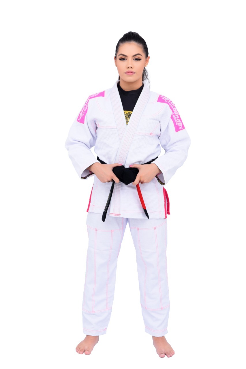 Kimono In The Guard Feminino Pink OUTLET Branco