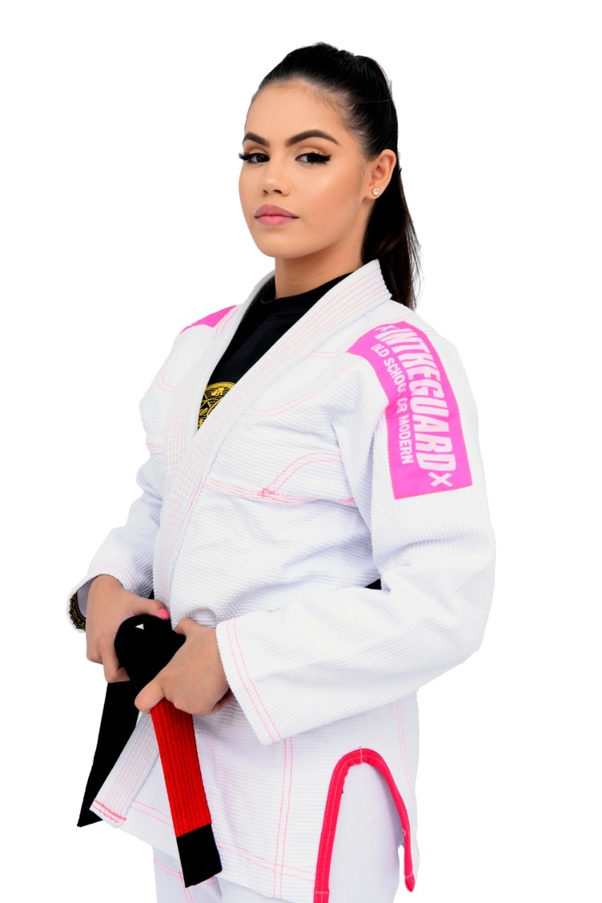 Kimono In The Guard Feminino Pink OUTLET Branco