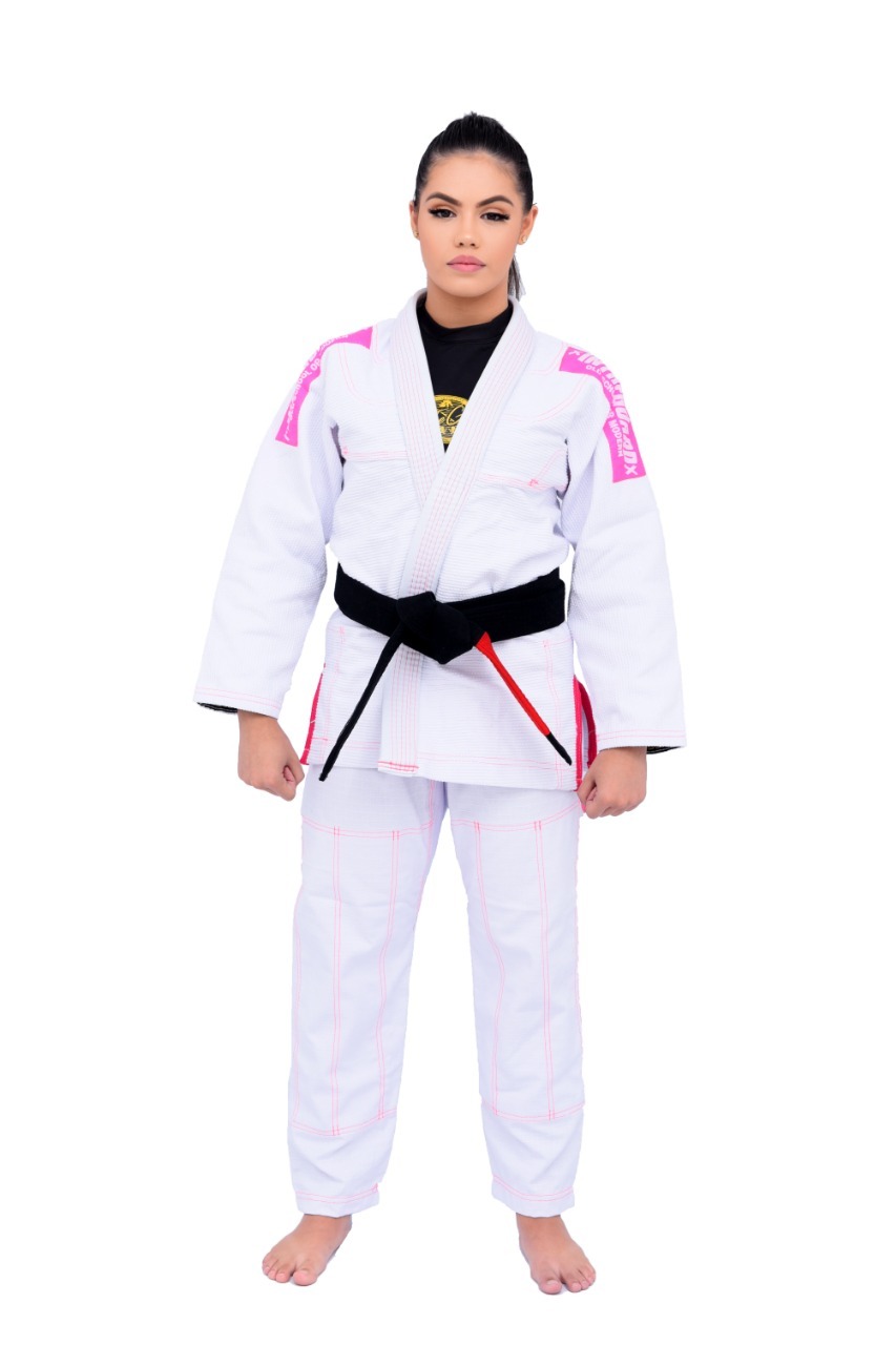 Kimono In The Guard Feminino Pink OUTLET Branco