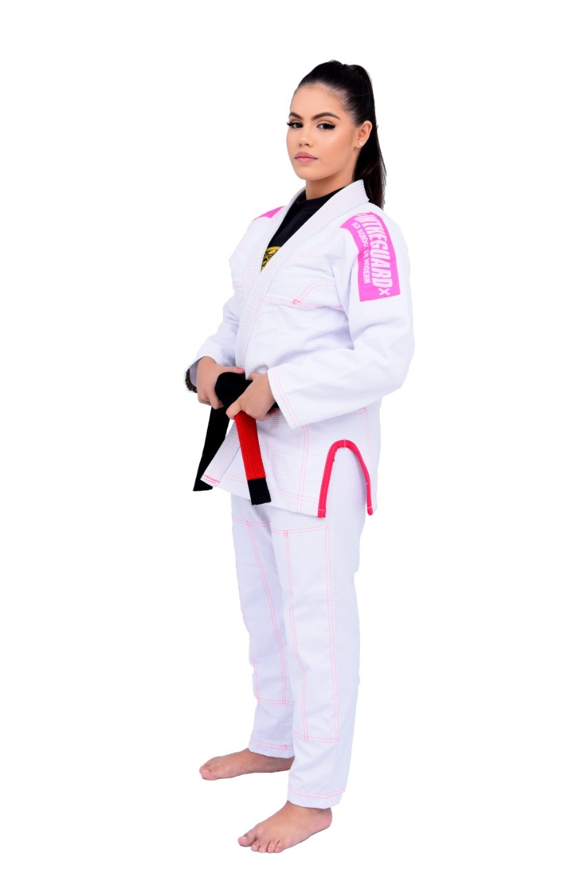 Kimono In The Guard Feminino Pink OUTLET Branco