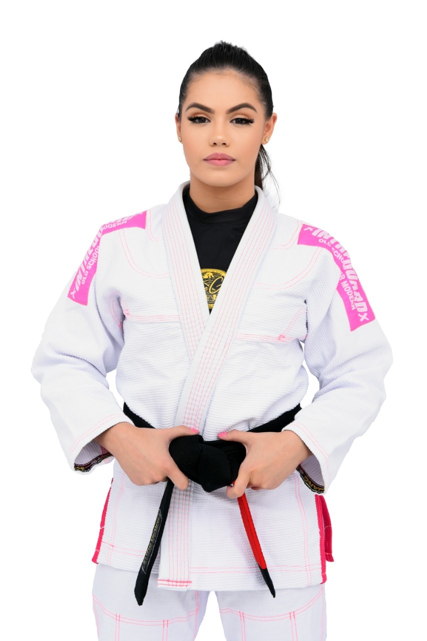 Kimono In The Guard Feminino Pink OUTLET Branco