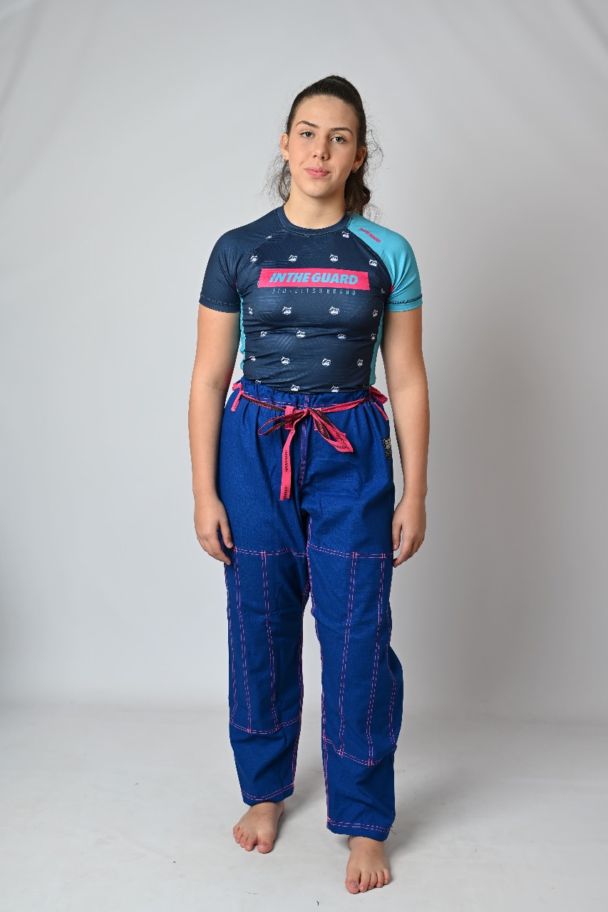 Calça Feminina  Avulsa Linha Pink, Azul