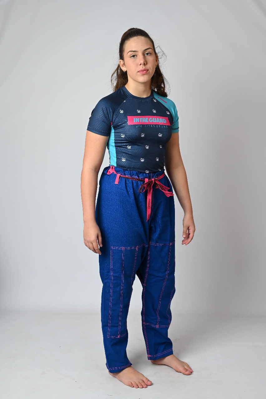 Calça Feminina  Avulsa Linha Pink, Azul