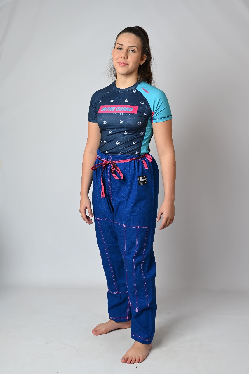 Calça Feminina  Avulsa Linha Pink, Azul