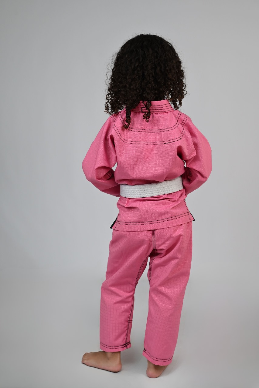 Kimono Mirim para 4 a 6 anos, Rosa