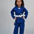 Kimono Feminino MIRIM, 4 e 5 anos. Azul