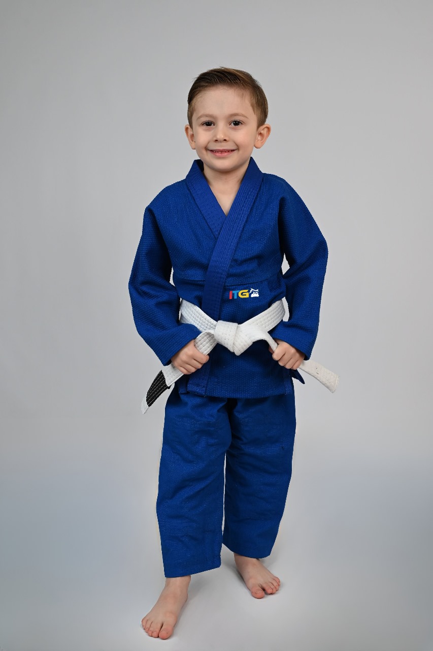 Kimono MIRIM, 4 e 5 anos. Azul