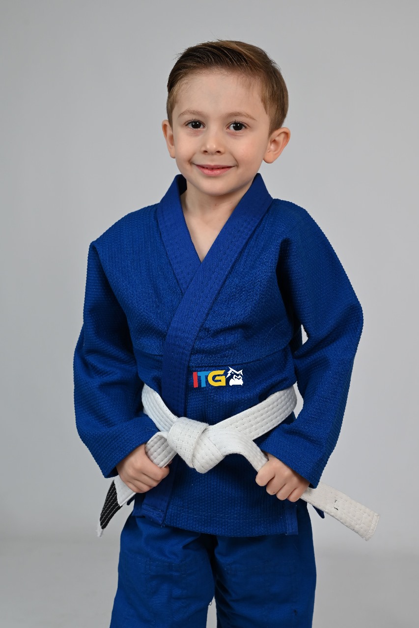 Kimono MIRIM, 4 e 5 anos. Azul