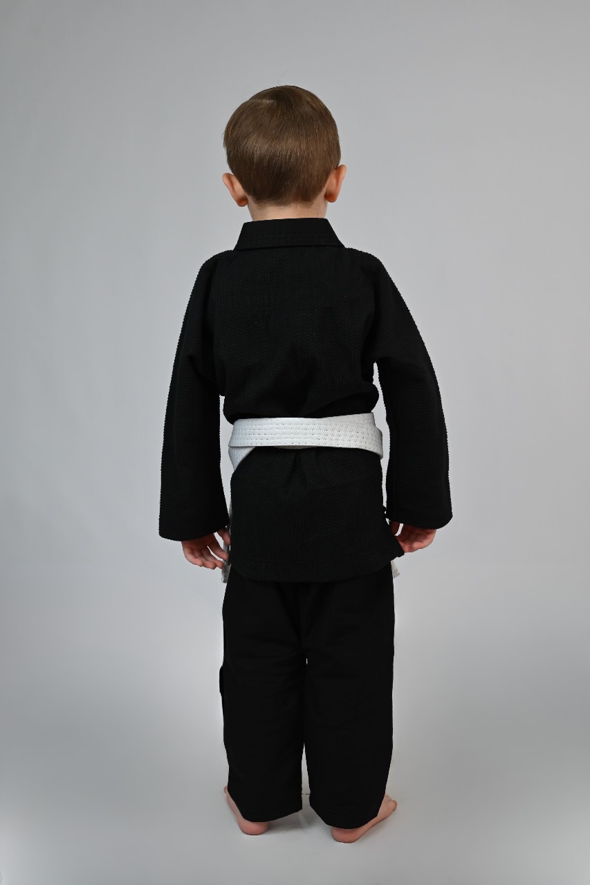 Kimono MIRIM, 4 e 5 anos. Preto