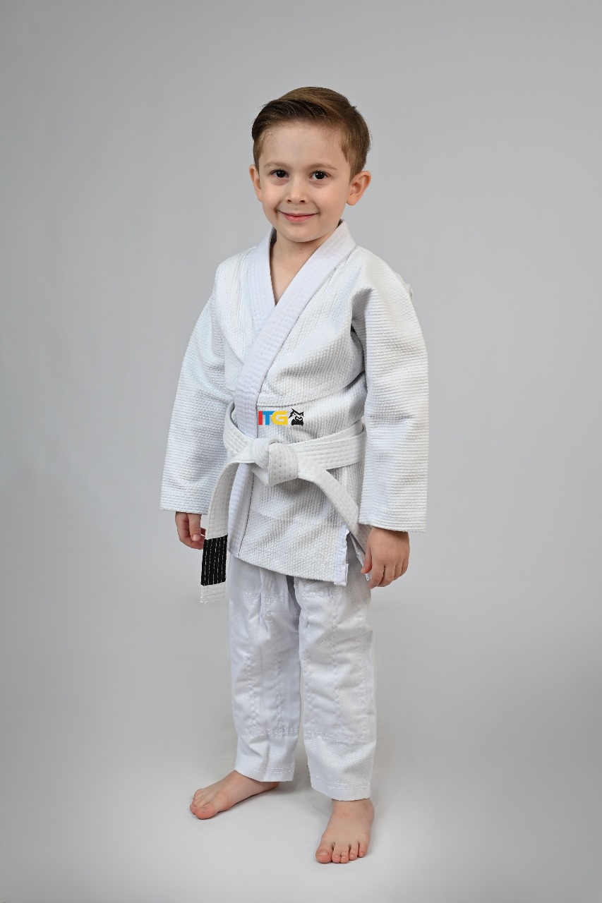 Kimono MIRIM, 4 e 5 anos. Branco